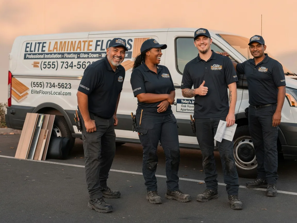 Laminate flooring installation company in Tullos, LA